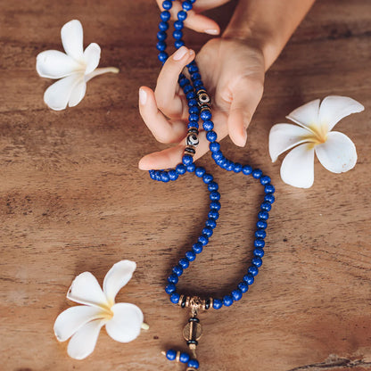 Lapis Lazuli Third Eye Mala