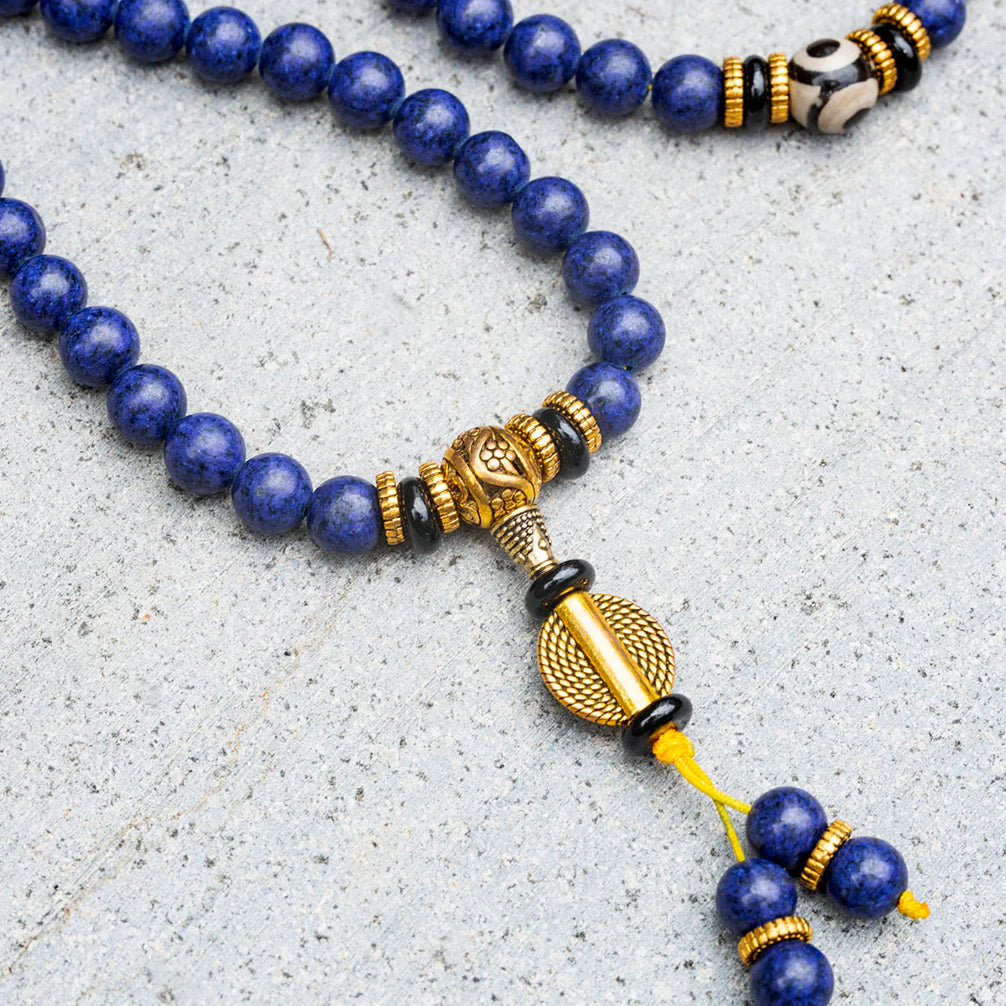 Lapis Lazuli Third Eye Mala
